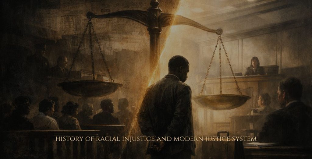 history of racial injustice and modern justice system